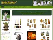 Tablet Screenshot of candlebeefarm.com